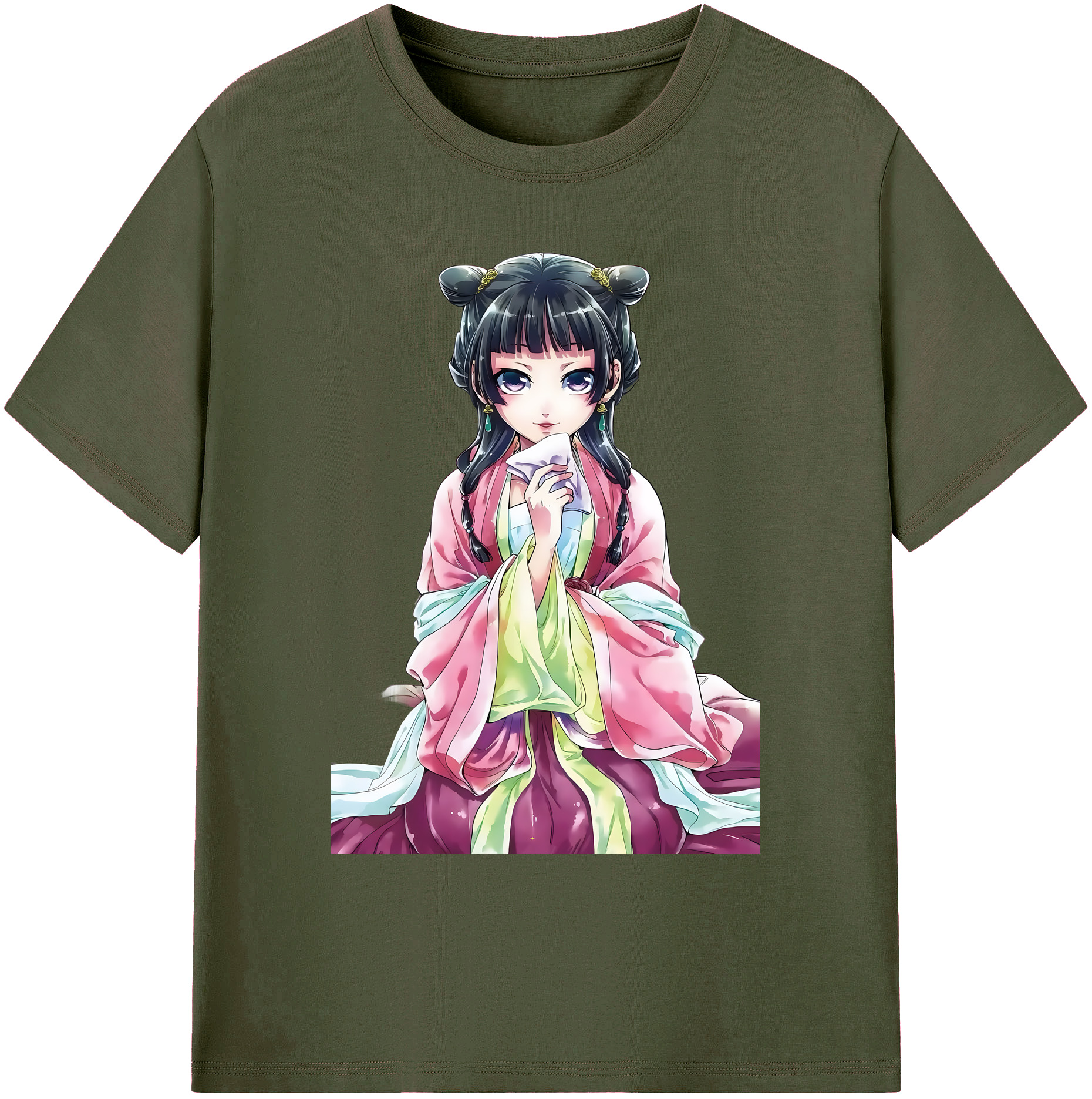 （画像用） 薬屋のひとりごと The Apothecary Diaries 綿100％ メンズ半袖Tシャツ｜肌触りやわらか＆通気性